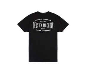 DEUS EX MACHINA T-SHIRT TEMPLE Ss FARBE SCHWARZ S