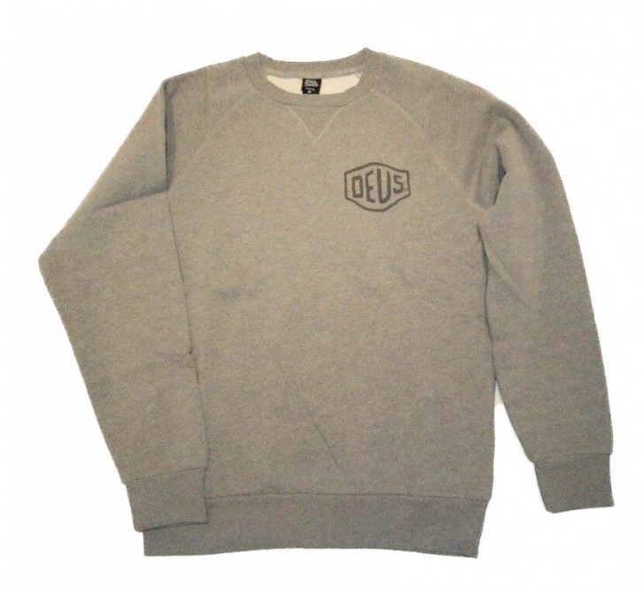 DEUS EX MACHINA Sweatshirt  TOKYO ADRESS -CREW Farbe  grau DEUS EX MACHINA Sweatshirt  TOKYO ADRESS -CREW Farbe  grau M