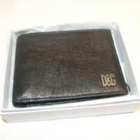 D & G GELDBÖRSE CLASSIC MIT METALL LOGO