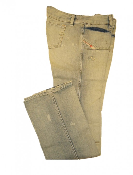 DIESEL Damen Jeans HUSH  Bootcut Jeans Hose extra Bleichung DIESEL Damen Jeans HUSH  Bootcut Jeans Hose extra Bleichung 27/32