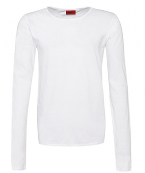 HUGO LANGARMSHIRT DOOPS FARBE WHITE 100 S