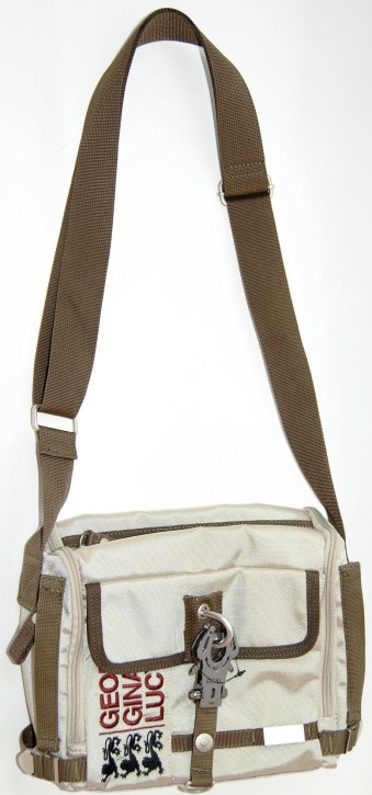 George Gina & Lucy, Tasche junior Postman #34 dipped marshmallow George Gina & Lucy, Tasche junior Postman #34 dipped marshmallow
