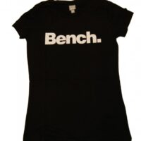 Bench Damen T-Shirt Slim Logo Tee black 11179 S