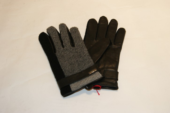 HUGO HANDSCHUHE HH 104 FARBE SCHWARZ 001 HUGO HANDSCHUHE HH 104 FARBE SCHWARZ 001 GR: 8,5