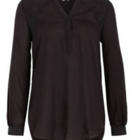 BOSS ORANGE BLUSE EFIVEE_2 FARBE SCHWARZ 001 BOSS ORANGE BLUSE EFIVEE_2 FARBE SCHWARZ 001