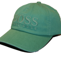 BOSS Cap FRITZ aus Baumwoll-Twill mit Logo-Stickerei Farbe grün