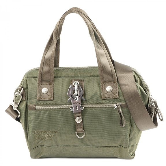George Gina & Lucy Nylon Frameboy Handtasche olively 791 George Gina & Lucy Nylon Frameboy Handtasche olively 791