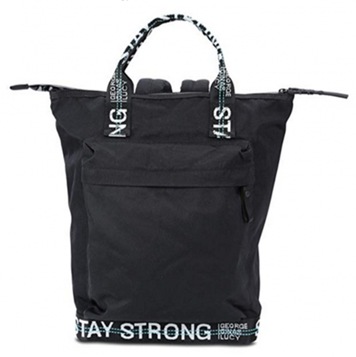 GEORGE GINA & LUCY Rucksack MONOKISSED mit Tragegriffen mit stay strong Logo black strong 994 GEORGE GINA & LUCY Rucksack MONOKISSED mit Tragegriffen mit stay strong Logo black strong 994