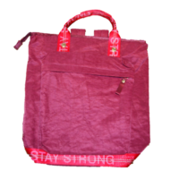 GEORGE GINA & LUCY Rucksack MONOKISSED mit Tragegriffen mit stay strong Logo wine fuxia strong 402 GEORGE GINA & LUCY Rucksack MONOKISSED mit Tragegriffen mit stay strong Logo wine fuxia strong 402