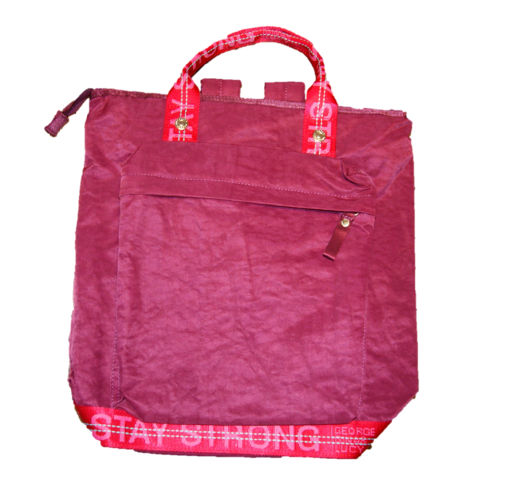 GEORGE GINA & LUCY Rucksack MONOKISSED mit Tragegriffen mit stay strong Logo wine fuxia strong 402 GEORGE GINA & LUCY Rucksack MONOKISSED mit Tragegriffen mit stay strong Logo wine fuxia strong 402