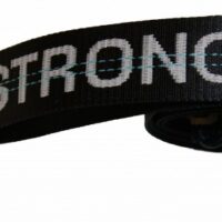 GEORGE GINA & LUCY Taschenband /Schulterband STAY STRONG  schwarz weiss 990