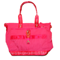 GEORGE GINA & LUCY Nylon Handtasche THE STYLER Farbe fuxia strong 444 GEORGE GINA & LUCY Nylon Handtasche THE STYLER Farbe fuxia strong 444
