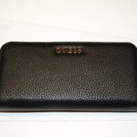 GUESS GELDBÖRSE ALANIS LARGE ZIP ARAUND FARBE SCHWARZ 001 GUESS GELDBÖRSE ALANIS LARGE ZIP ARAUND FARBE SCHWARZ 001