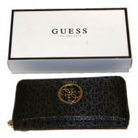 GUESS GELDBÖRSE DEVYN SLG LARGE ZIPP FARBE BLACK GUESS GELDBÖRSE DEVYN SLG LARGE ZIPP FARBE BLACK
