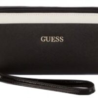 Guess Portemonaie / Geldbeutel Girlfriend Large Zip Around Wallet Farbe Black