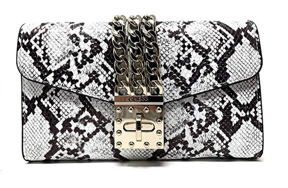 Guess Damen Prisma Clutch Umhängetasche, Mehrfarbig (Python) 23x13x4 cm Guess Damen Prisma Clutch Umhängetasche, Mehrfarbig (Python) 23x13x4 cm