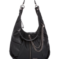 GUESS HANDTASCHE ROCKABILLY LARGE CONVERTIBLE FARBE BLACK
