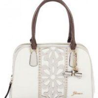 Guess Handtasche April Showers Cali Satchel Bag White