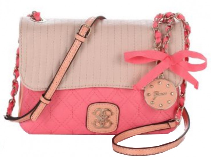Guess Handtasche Merci Crossbody Flap Bag Watermelon Multi Guess Handtasche Merci Crossbody Flap Bag Watermelon Multi