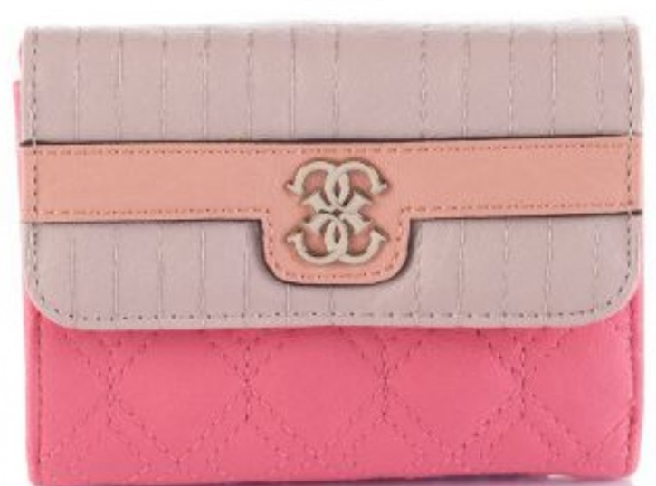 Guess Portemonaie / Geldbeutel Merci Medium Zip Around Wallet Fuchsia Multi Pink Guess Portemonaie / Geldbeutel Merci Medium Zip Around Wallet Fuchsia Multi Pink