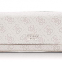 GUESS Damen Geldbörse Downtown Cool Slg Lrg Cllutch stone GUESS Damen Geldbörse Downtown Cool Slg Lrg Cllutch stone