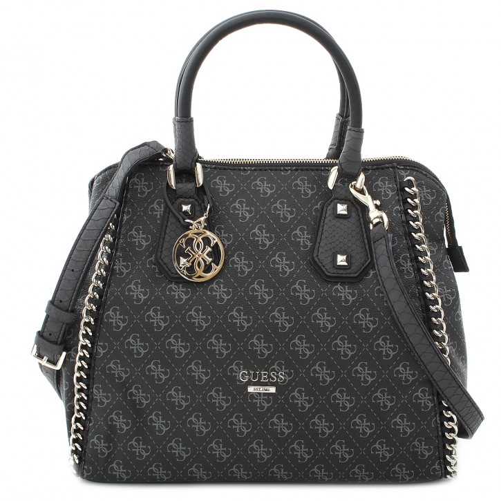 GUESS HANDTASCHE CONFIDENTIAL CHAIN FARBE COAL GUESS HANDTASCHE CONFIDENTIAL CHAIN FARBE COAL
