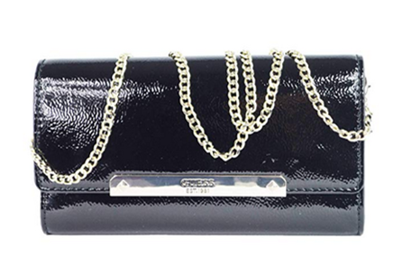 GUESS Damen Spring Fever Clutch Handgelenkstasche schwarz GUESS Damen Spring Fever Clutch Handgelenkstasche schwarz