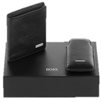 BOSS BLACK PORTEMONNAIE MIT IPHONE TASCHE GIOVIS FARBE SCHWARZ 001