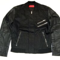 HUGO DENIM BIKER JACKE HUGO 055 FARBE SCHWARZ 002 S