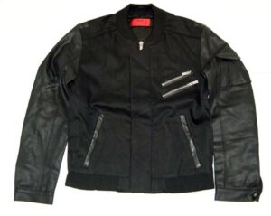 HUGO DENIM BIKER JACKE HUGO 055 FARBE SCHWARZ 002 S