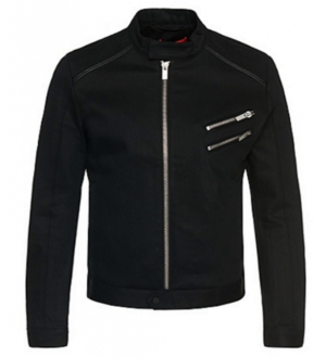 HUGO DENIM BIKER JACKE HUGO 057 FARBE SCHWARZ 001