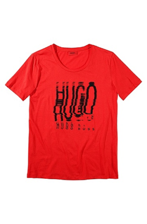 HUGO T-SHIRT DOWL FARBE ROT 621 GR: S