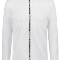 HUGO Extra Slim-Fit Hemd ERO3 mit Hugo Logo-Blende weiss 199