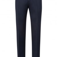 HUGO Extra Slim-Fit Hosen HartleyS aus pigmentgefärbter Schurwolle dunkelblau 401