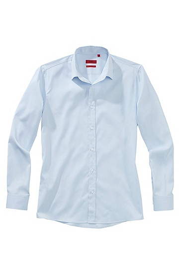 HUGO HEMD EMIL FARBE LIGHT/PASTEL BLUE 455 HUGO HEMD EMIL FARBE LIGHT/PASTEL BLUE 455