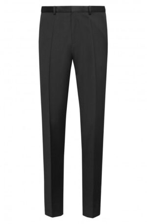 HUGO Extra Slim-Fit Hose Hendris 183 aus Stretch-Baumwolle mit charakteristischem Detail 48