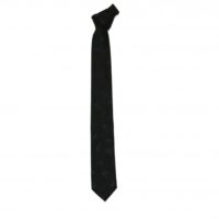 HUGO Krawatte aus Seide Tie cm 6 mit Jacquard-Totenkopfmuster schwarz 001 HUGO Krawatte aus Seide Tie cm 6 mit Jacquard-Totenkopfmuster schwarz 001