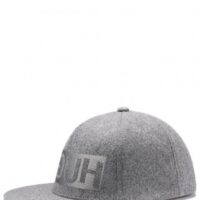 HUGO Baseball Cap Men-x 536/1 aus Filz mit spiegelverkehrtem Logo Farbe grau 032 HUGO Baseball Cap Men-x 536/1 aus Filz mit spiegelverkehrtem Logo Farbe grau 032