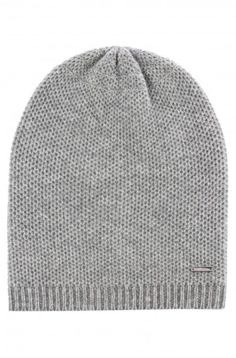 HUGO Men Kaschmir Mütze MEN-X 530/1 Farbe grau 032 HUGO Men Kaschmir Mütze MEN-X 530/1 Farbe grau 032