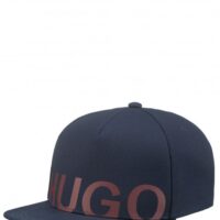 HUGO Baseball Cap Men-X 541 aus Baumwolle mit Logo-Schriftzug dunkelblau HUGO Baseball Cap Men-X 541 aus Baumwolle mit Logo-Schriftzug dunkelblau