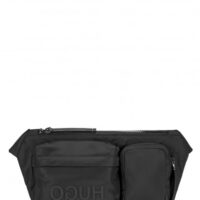 HUGO Gürteltasche RECORD_WAIST BAG mit Reversed-Logo und mehreren Fächern schwarz HUGO Gürteltasche RECORD_WAIST BAG mit Reversed-Logo und mehreren Fächern schwarz