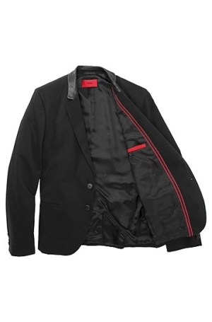 HUGO SAKKO ALLINS FARBE SCHWARZ 001 GR:52