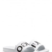 HUGO Bade-Slipper Timeout_Slip_rb aus Material-Mix mit spiegelverkehrtem Logo Farbe weiss 100 HUGO Bade-Slipper Timeout_Slip_rb aus Material-Mix mit spiegelverkehrtem Logo Farbe weiss 100 41