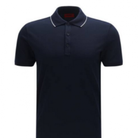 HUGO POLO SHIRT DELORIAN FARBE DUNKELBLAU 410 S