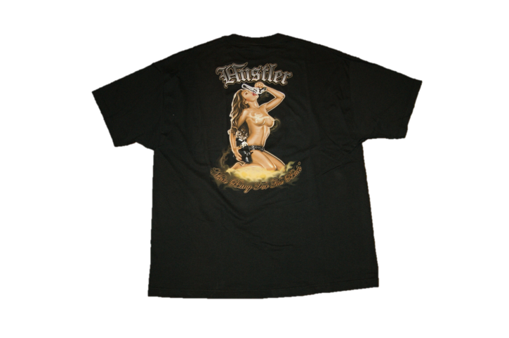 HUSTLER TEE GUN PLAY FARBE SCHWARZ 001 GR: XXL HUSTLER TEE GUN PLAY FARBE SCHWARZ 001 GR: XXL