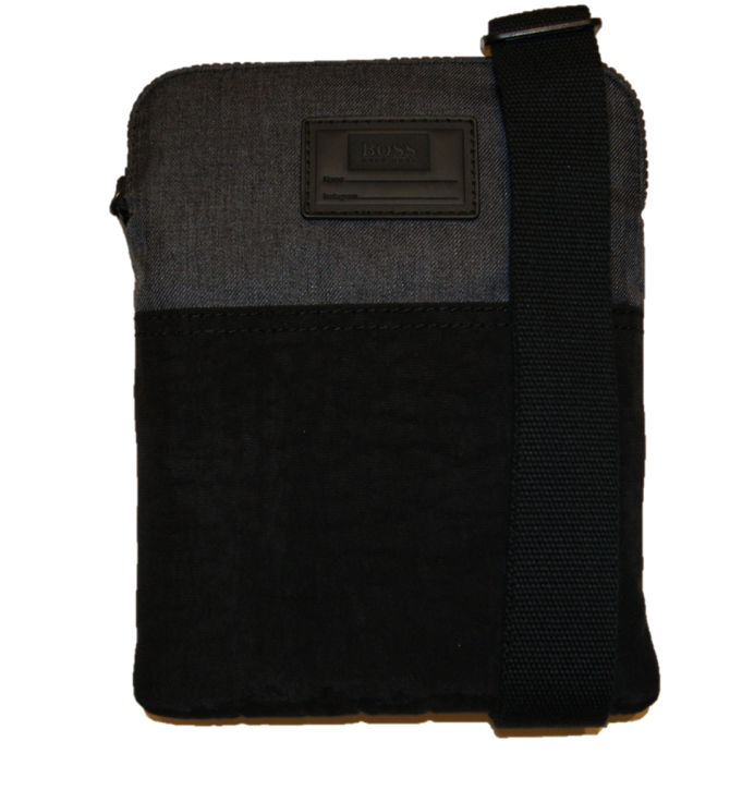BOSS ORANGE Umhängetasche HYBRID_S ZIP ENV aus Material-Mix Farbe grau 021 BOSS ORANGE Umhängetasche HYBRID_S ZIP ENV aus Material-Mix Farbe grau 021