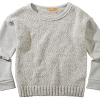 BOSS ORANGE PULLOVER IDRIL FARBE  HELLGRAU 030 XS