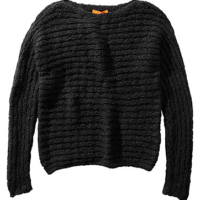 BOSS ORANGE PULLOVER INDIANNA FARBE SCHWARZ 001 XS