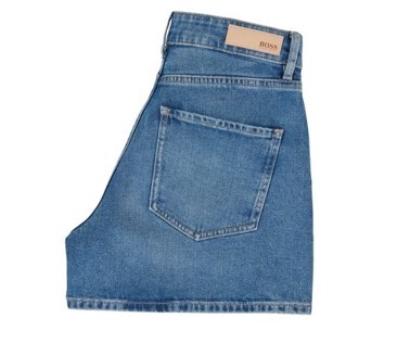 BOSS Relaxed-Fit Shorts J21 OCEANSIDE BALCONY  aus komfortablem Stretch-Denim blau 432 BOSS Relaxed-Fit Shorts J21 OCEANSIDE BALCONY  aus komfortablem Stretch-Denim blau 432
