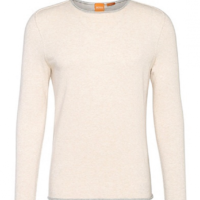 BOSS ORANGE PULLOVER KAMERO FARBE NATUR 118 M